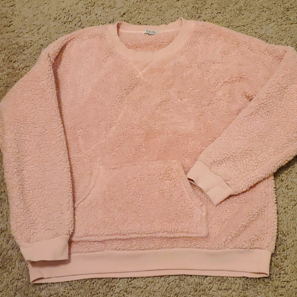 Teddy Sweatshirt in Pink